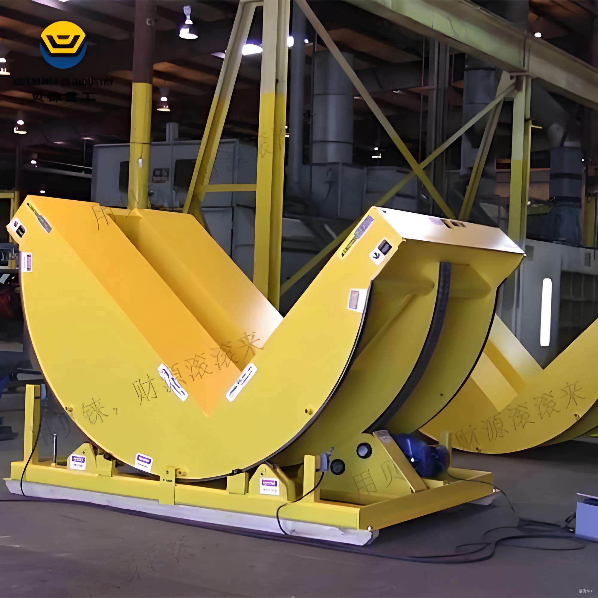 自动90度钢卷翻转机(机械式90度翻转机构)